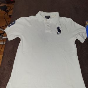 Boys Polo Ralph Lauren Short Sleeve, Button Down Shirt, Size L (14-16)